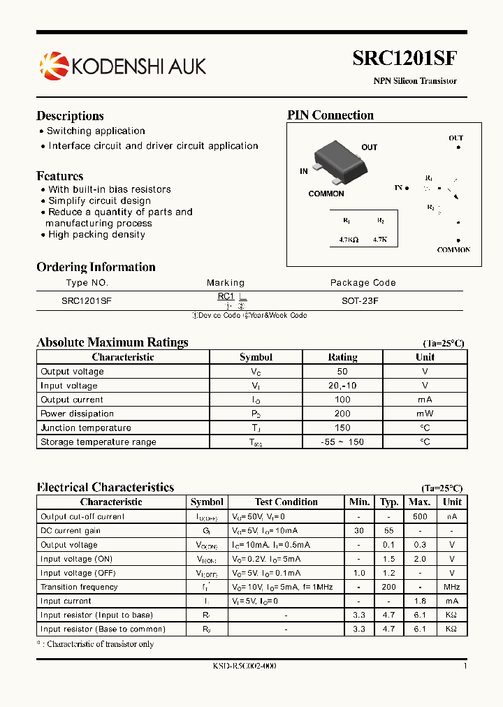 SRC1201SF_4597168.PDF Datasheet