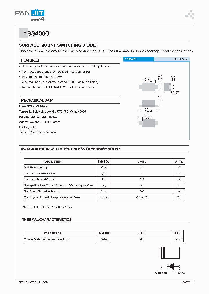 1SS400G09_4599548.PDF Datasheet