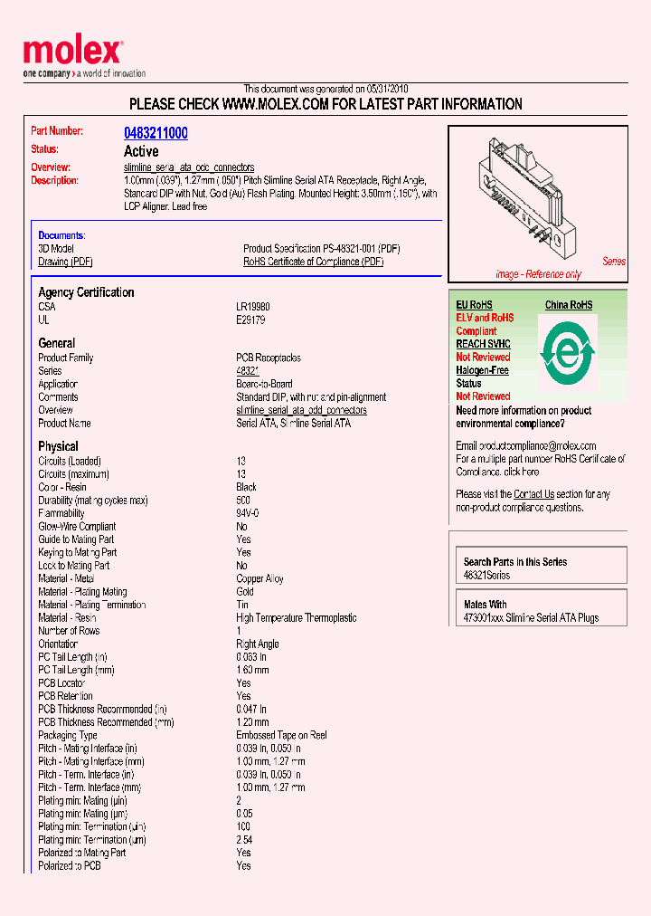 48321-1000_4601326.PDF Datasheet