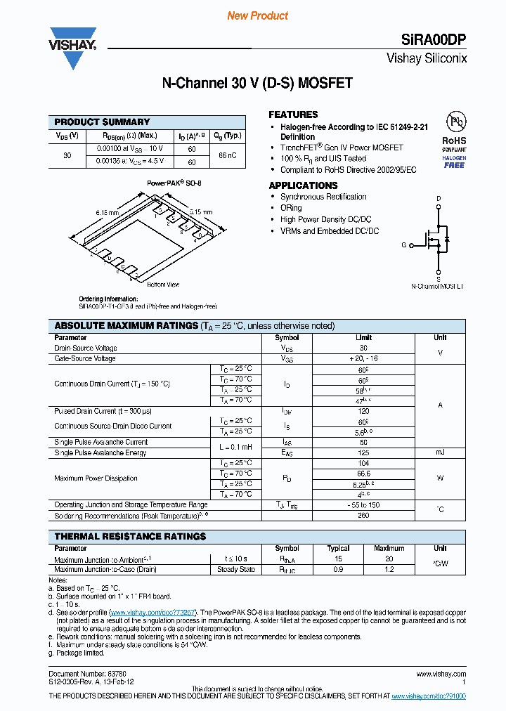 SIRA00DP_4603591.PDF Datasheet