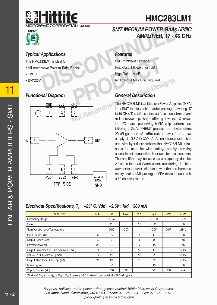 HMC283LM110_4605863.PDF Datasheet