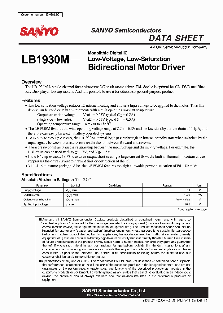 LB1930M_4607944.PDF Datasheet