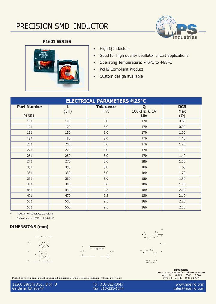 P1601_4610856.PDF Datasheet