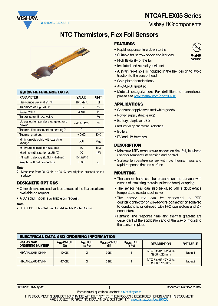 NTCAFLEX05_4611843.PDF Datasheet