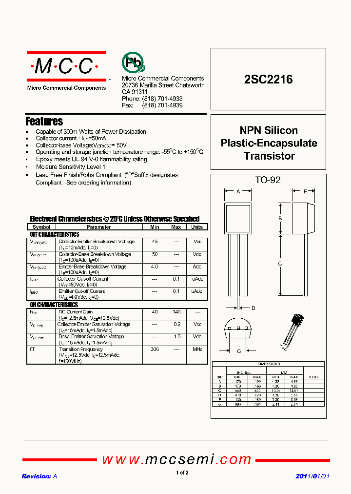 2SC2216_4613053.PDF Datasheet