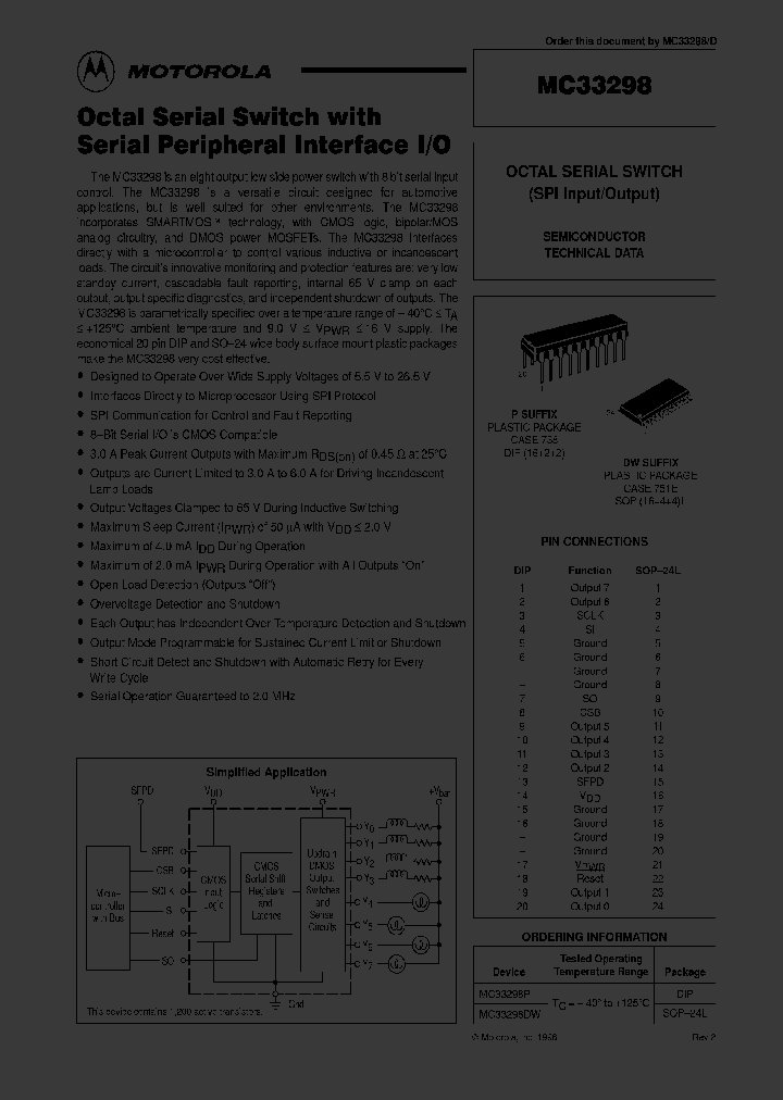 MC33298_4613141.PDF Datasheet