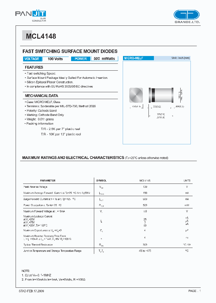 MCL414809_4614700.PDF Datasheet