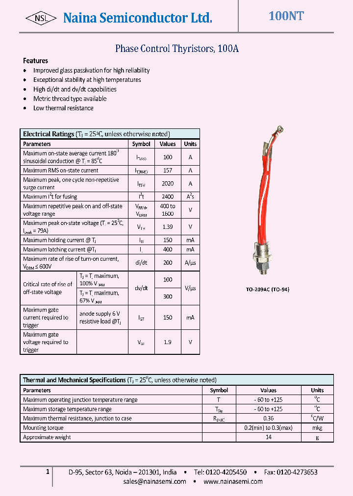 SKT100_4617130.PDF Datasheet