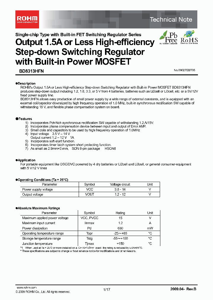 BD8313HFN-TR_4623479.PDF Datasheet