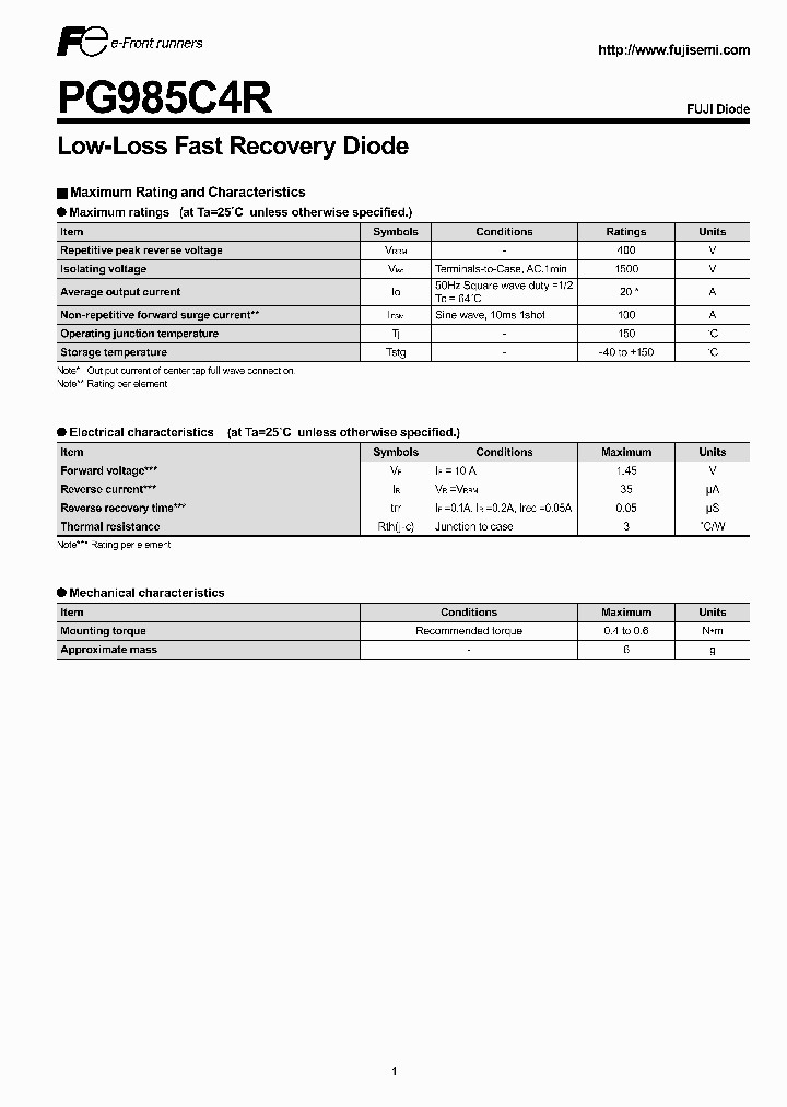 PG985C4R_4631615.PDF Datasheet