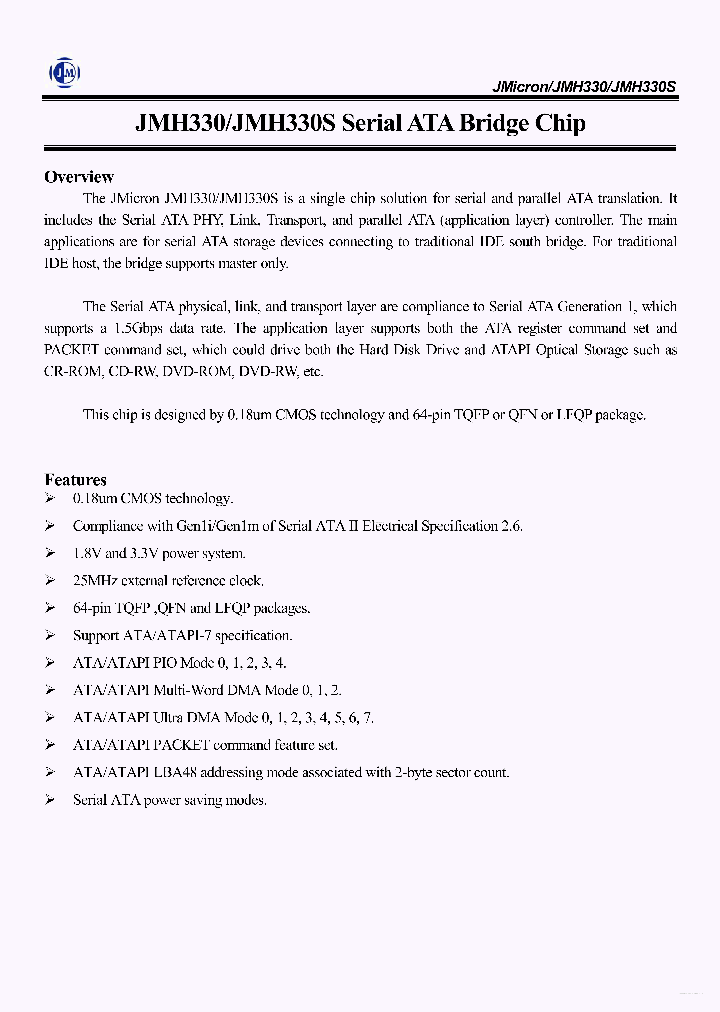 JMH330_4632529.PDF Datasheet