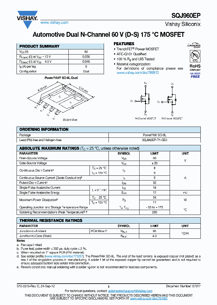 SQJ960EP_4638218.PDF Datasheet