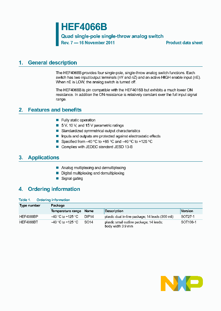HEF4066B_4641639.PDF Datasheet
