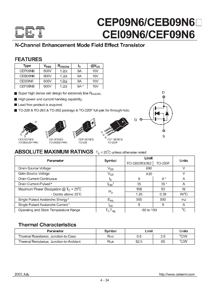 CEF09N6_4645120.PDF Datasheet