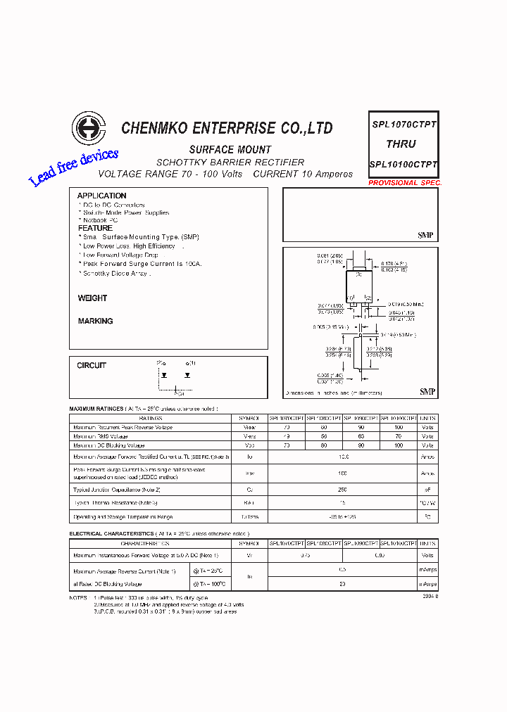 SPL1090CTPT_4646692.PDF Datasheet
