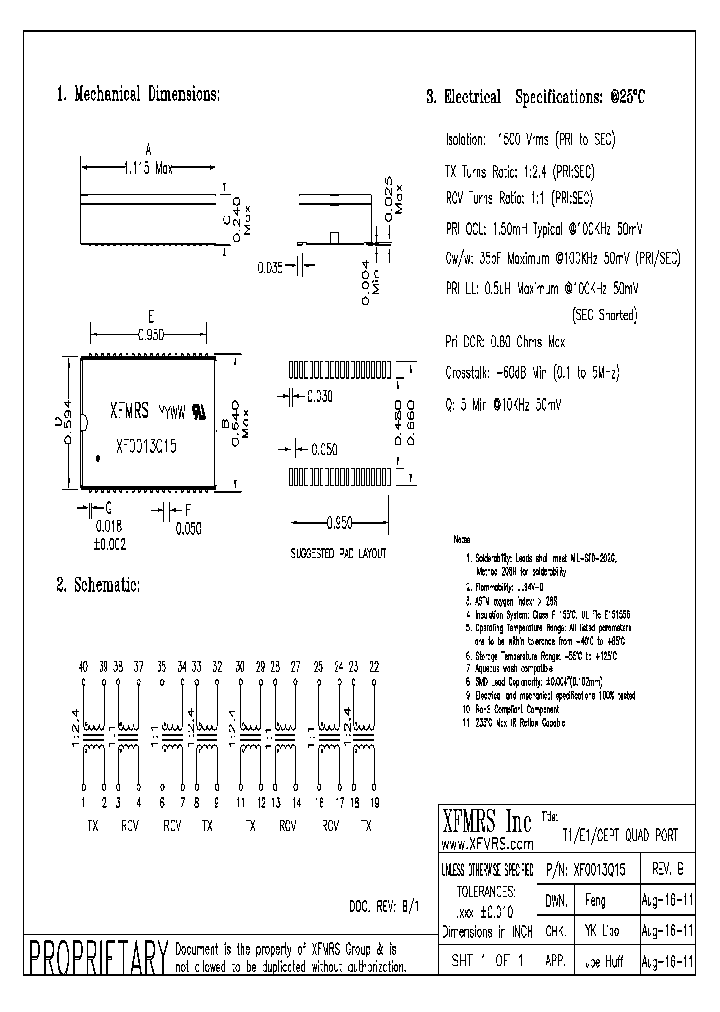 XF0013Q1511_4653031.PDF Datasheet