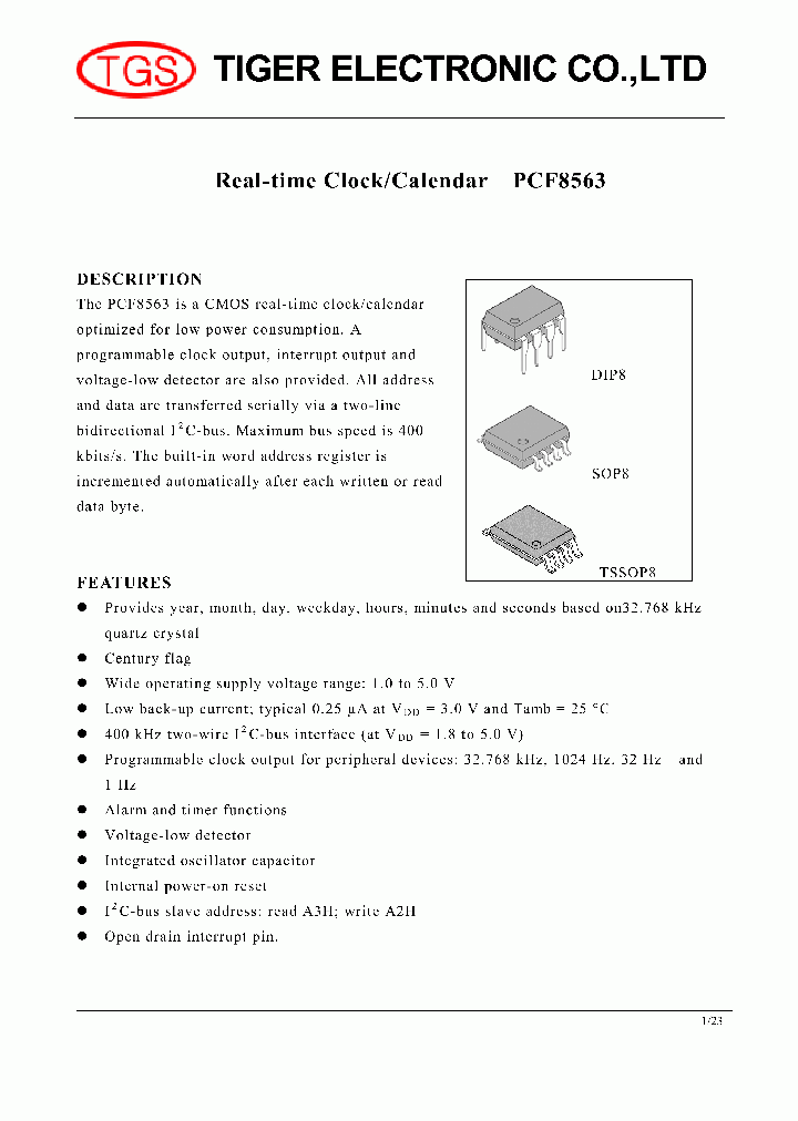 PCF8563_4662068.PDF Datasheet