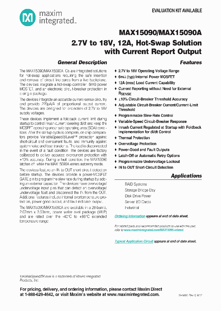 MAX15090_4677521.PDF Datasheet