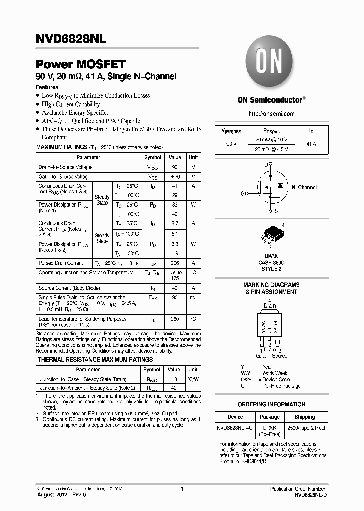 NVD6828NL_4683561.PDF Datasheet