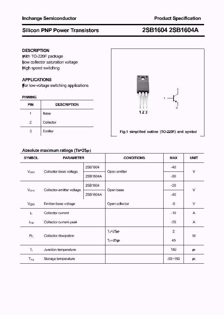 2SB1604A_4684248.PDF Datasheet