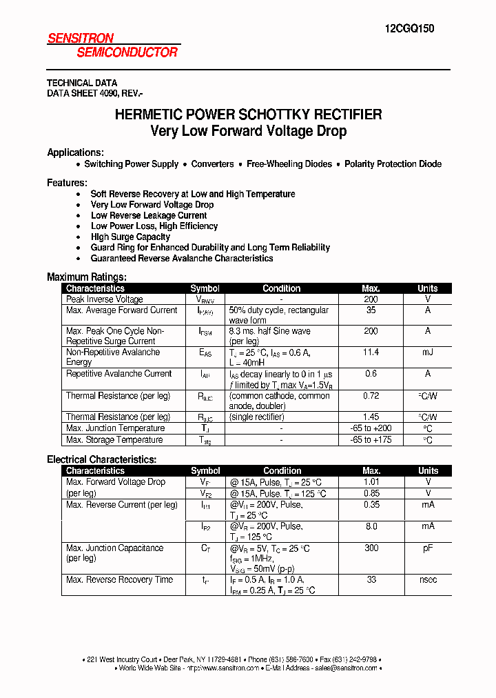 12CGQ150_4696544.PDF Datasheet