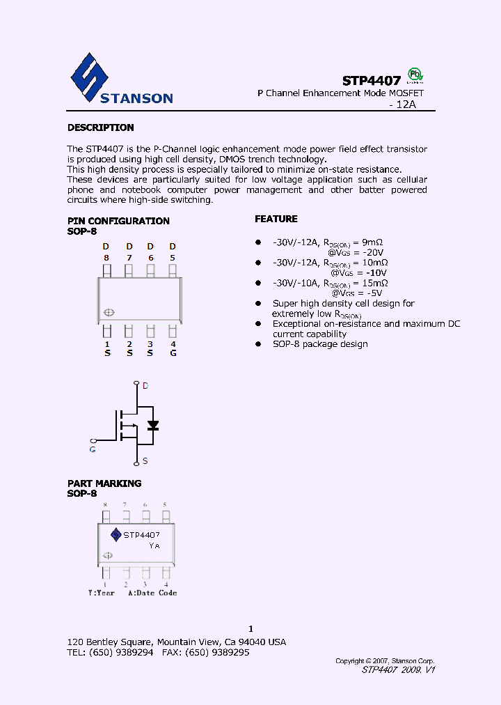 STP4407_4701365.PDF Datasheet