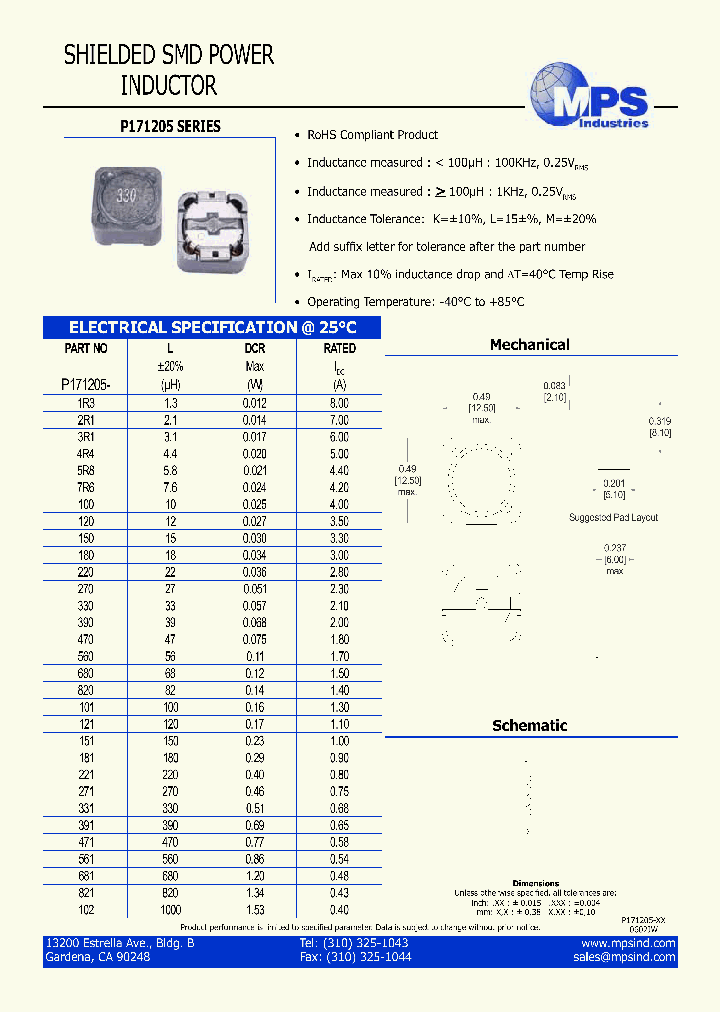 P171205-820_4710584.PDF Datasheet