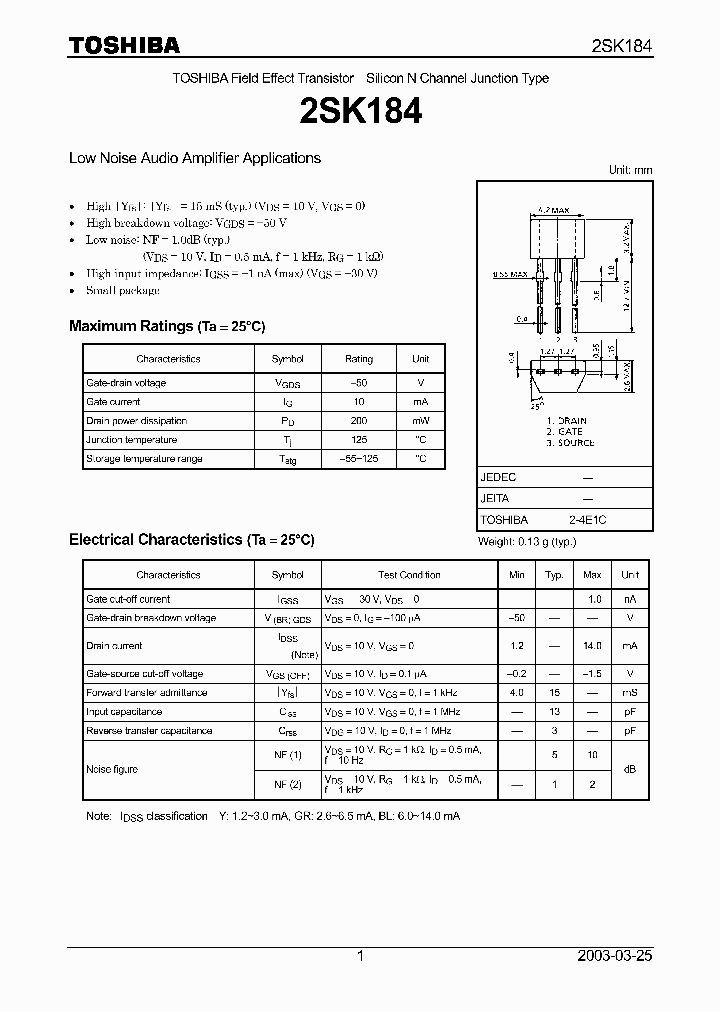 2SK184_4711161.PDF Datasheet