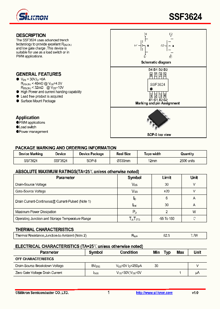 SSF3624_4713162.PDF Datasheet