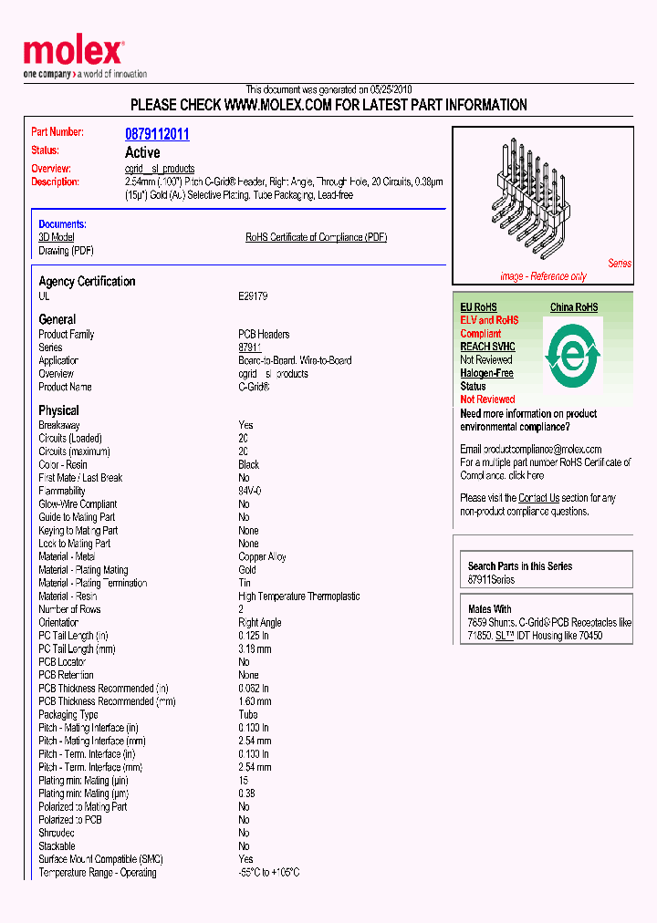 87911-2011_4717135.PDF Datasheet