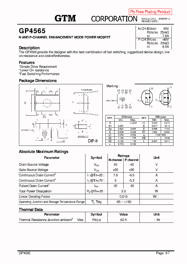 GP4565_4720128.PDF Datasheet
