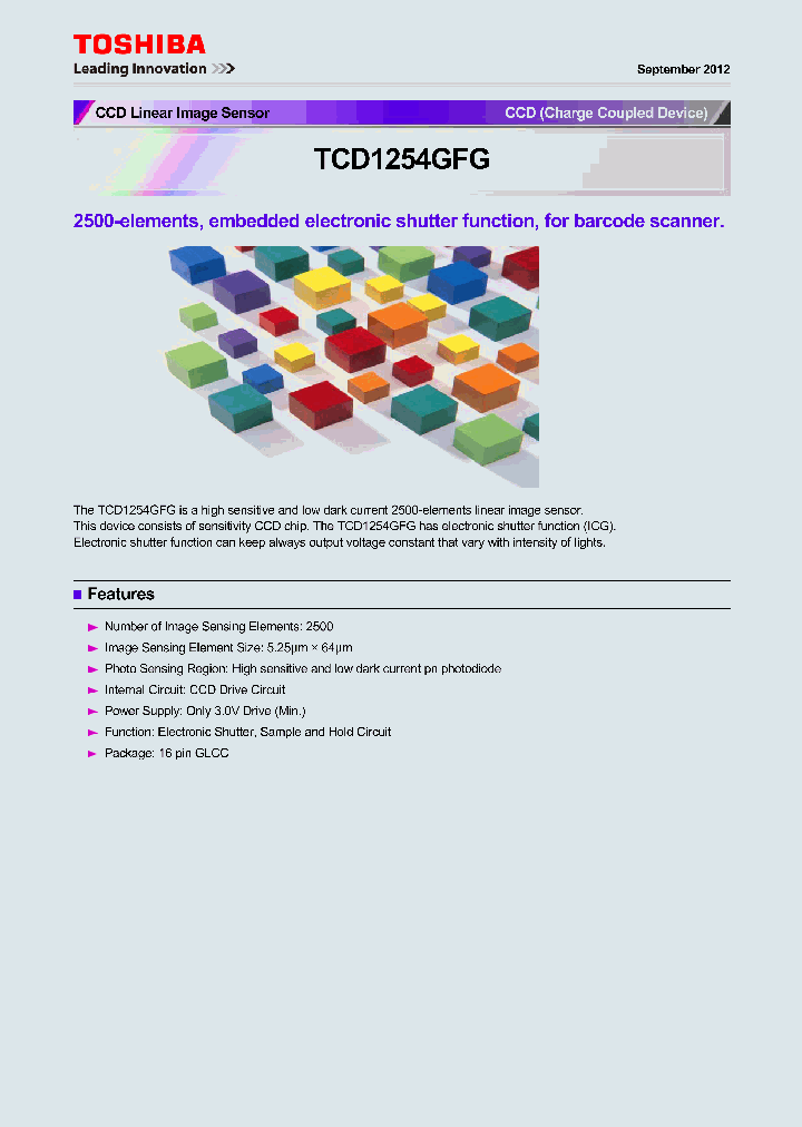 TCD1254GFG_4728307.PDF Datasheet