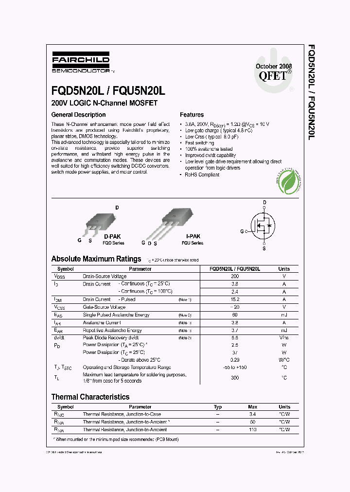 FQD5N20L08_4730056.PDF Datasheet