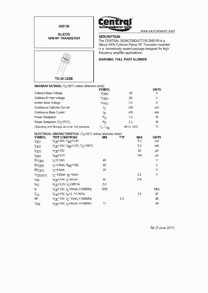 2N5109_4737176.PDF Datasheet