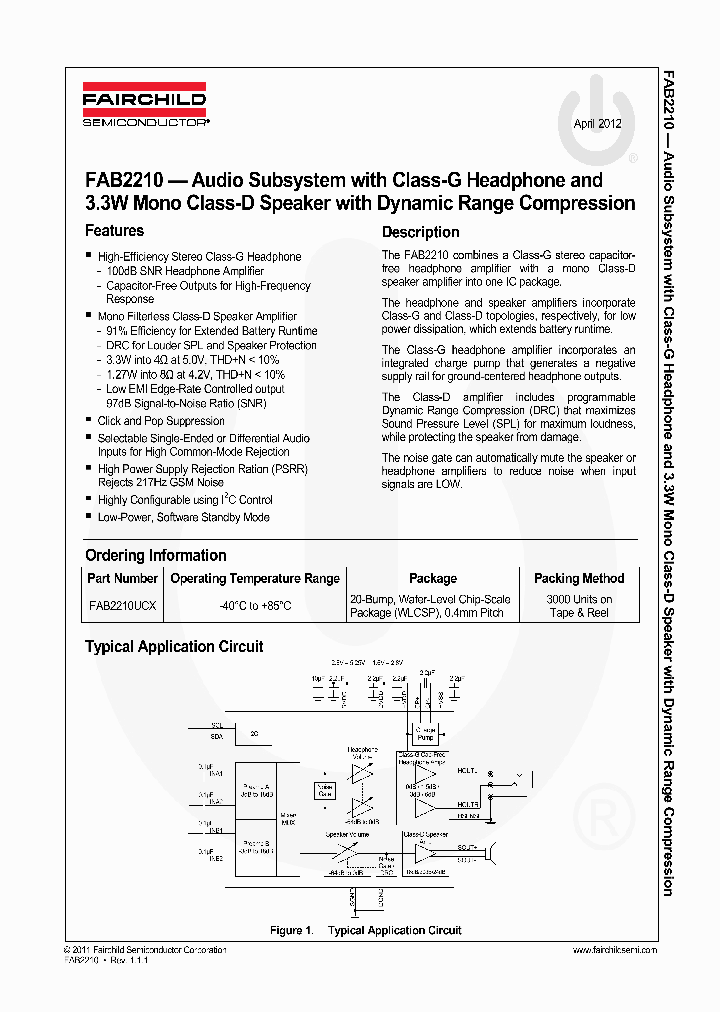 FAB2210UCX_4746907.PDF Datasheet