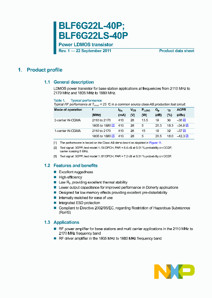 BLF6G22LS-40P_4749657.PDF Datasheet