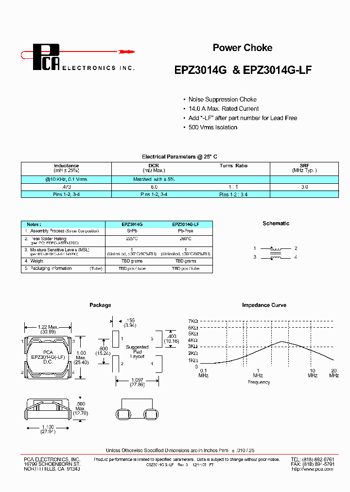 EPZ3014G-LF_4752264.PDF Datasheet