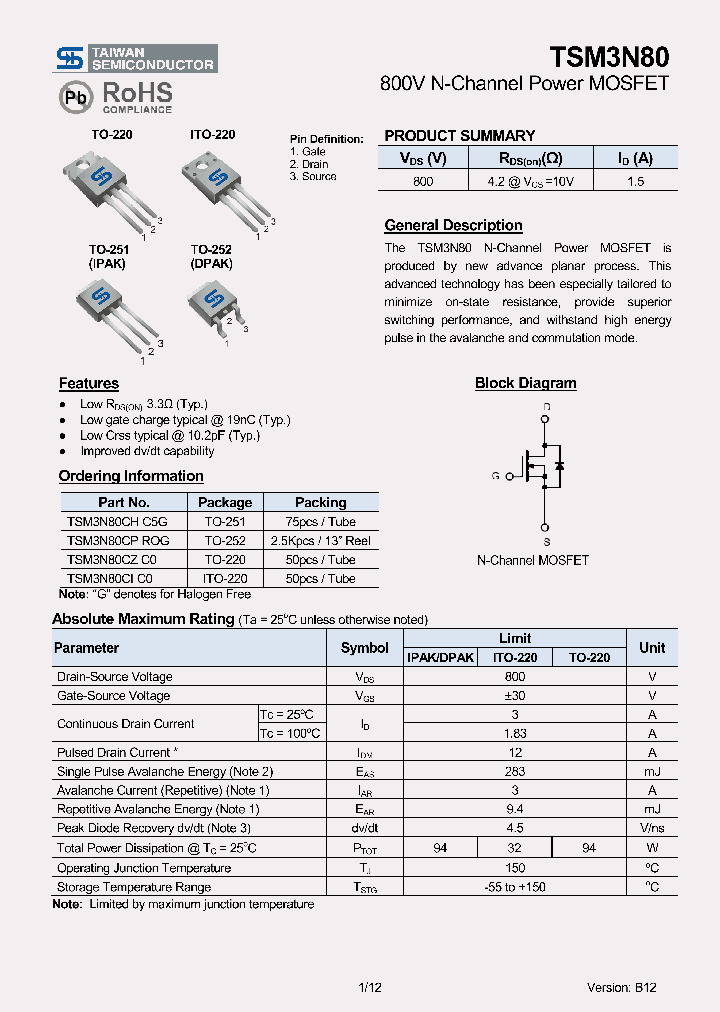 TSM3N80CIC0_4773491.PDF Datasheet