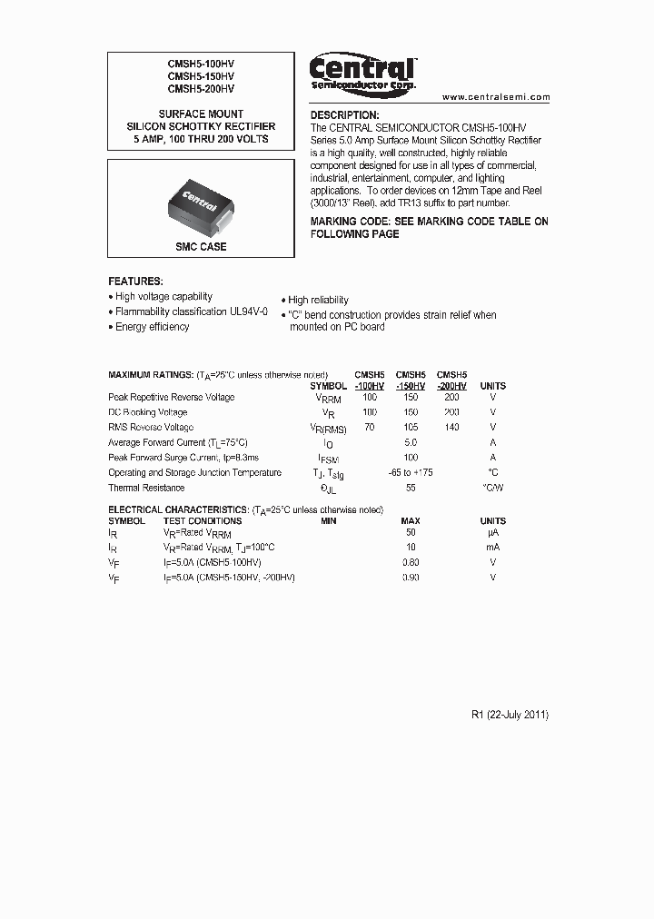 CMSH5-200HV_4786109.PDF Datasheet