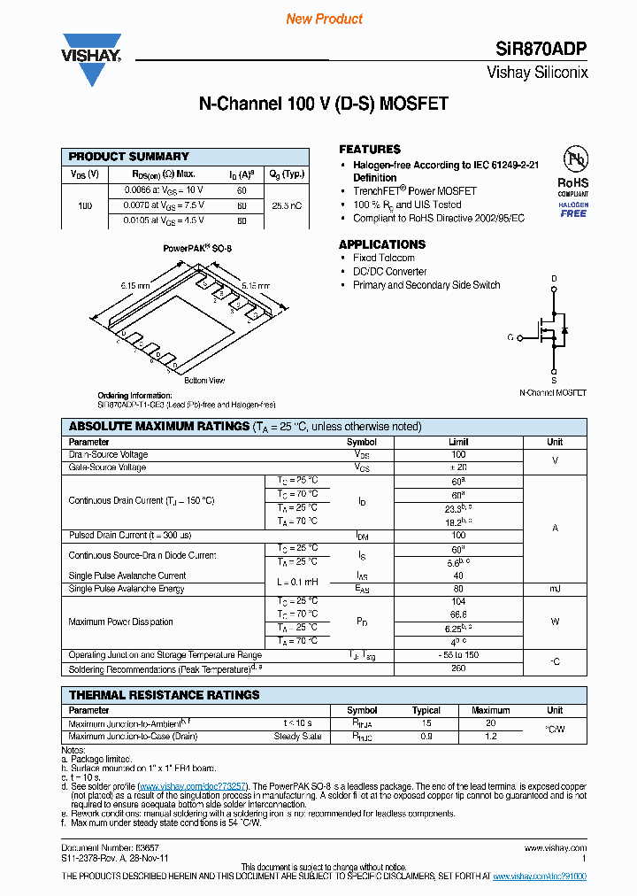 SIR870ADP_4789269.PDF Datasheet