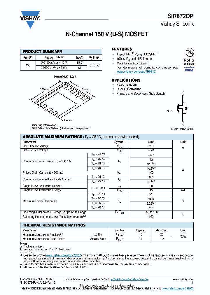 SIR872DP_4789271.PDF Datasheet