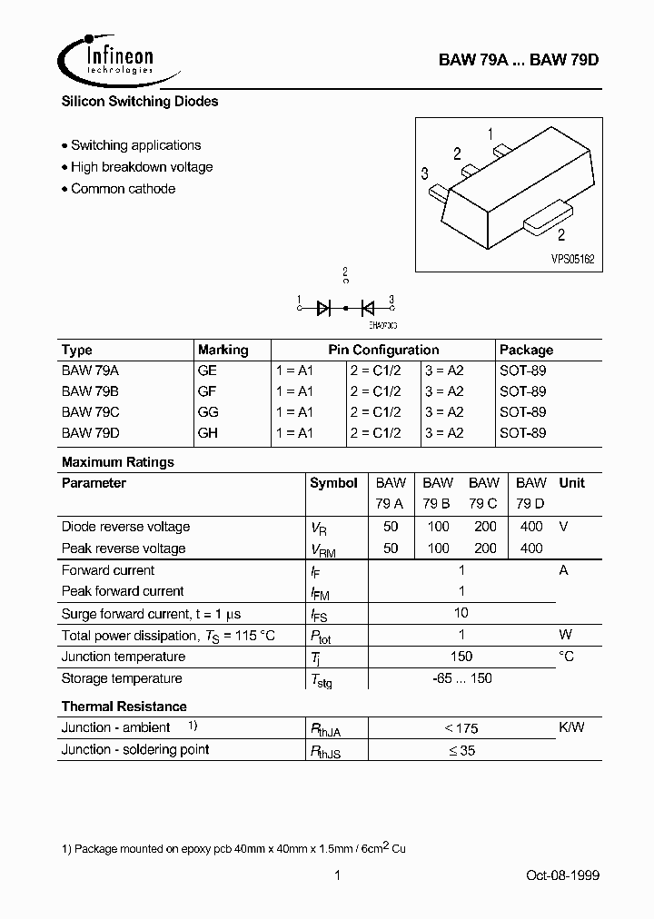 BAW79D_4790030.PDF Datasheet