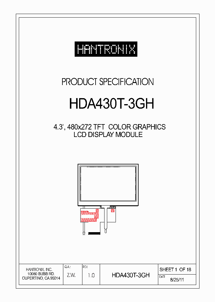 HDA430T-3GH_4795301.PDF Datasheet