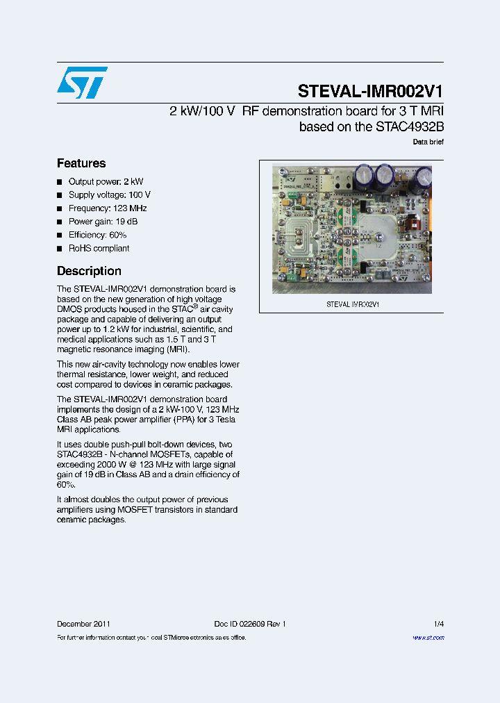 STEVAL-IMR002V1_4823850.PDF Datasheet