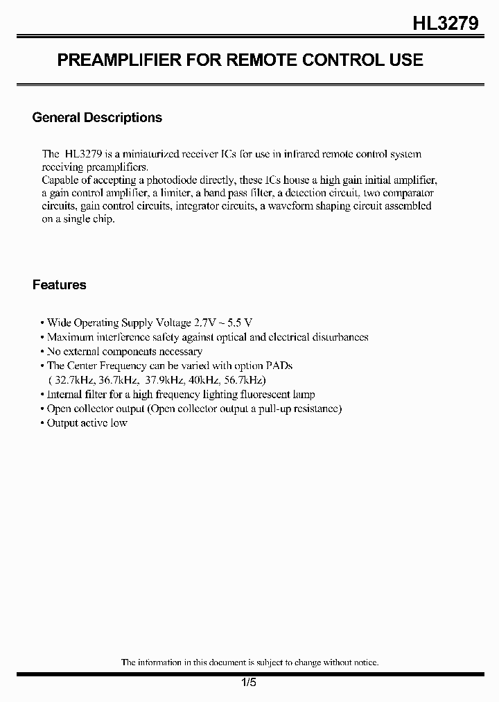 HL3279_4824787.PDF Datasheet