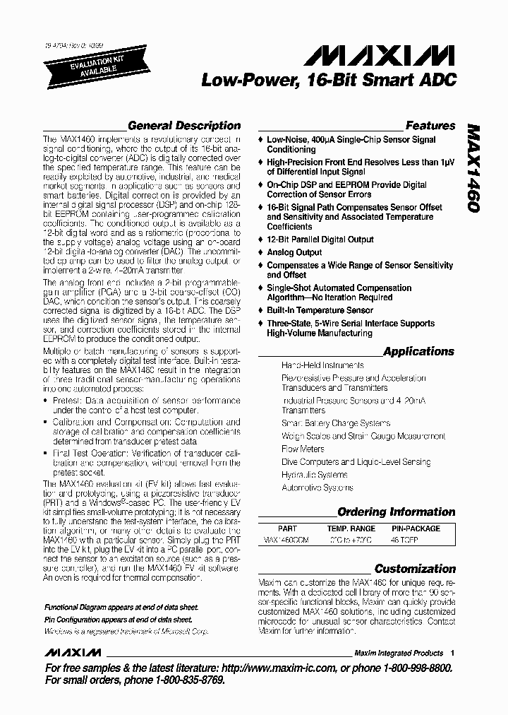 MAX1460_4825574.PDF Datasheet
