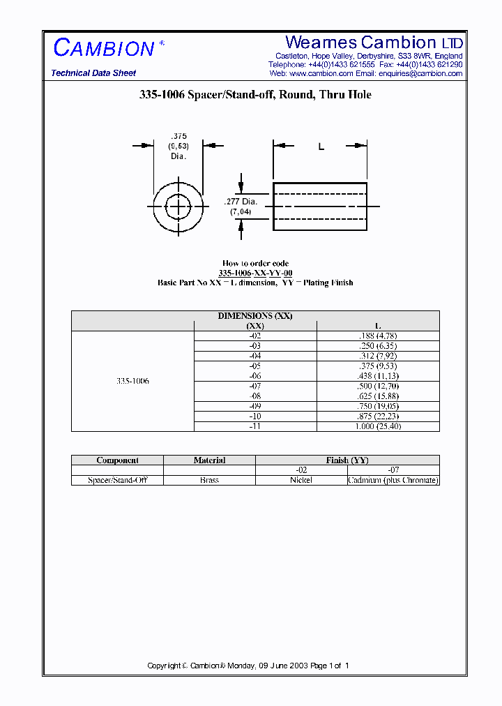 335-1006_4828023.PDF Datasheet