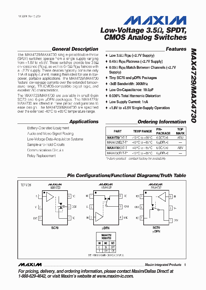 MAX4729_4830166.PDF Datasheet