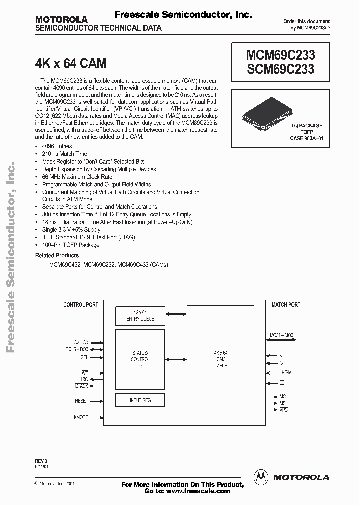 MCM69C233D_4833502.PDF Datasheet