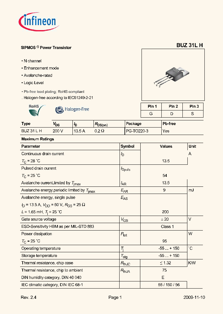 BUZ31LH_4849718.PDF Datasheet